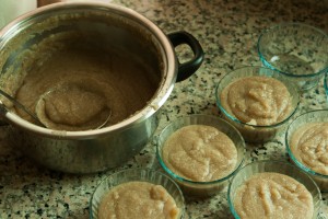 Pouring Caraway Pudding (Karawya)